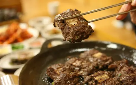 갈비 대표 음식 사진(영종도명품관갈비 사진이 아님)
