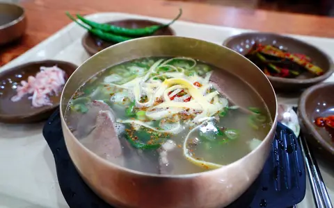 국밥 대표 음식 사진(원조태평소국밥 사진이 아님)