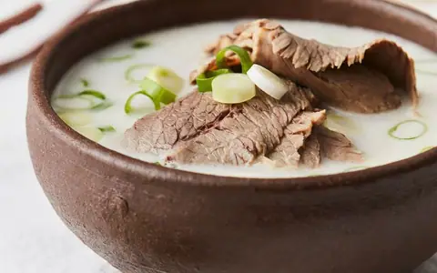 설렁탕 대표 음식 사진(영동설렁탕 사진이 아님)
