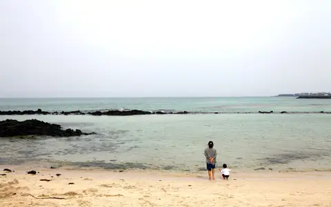 곽지해수욕장